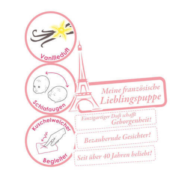 Interaktive Baby-Puppe "Lila Chérie"
