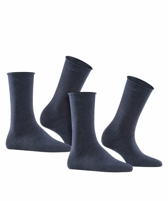 Socken Basic Pure 2-Pack