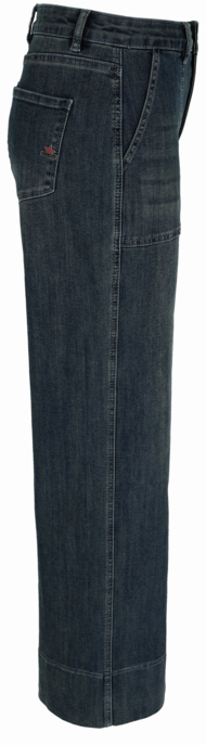 Jeanshose "Wide Leg Worker Stretch Denim"