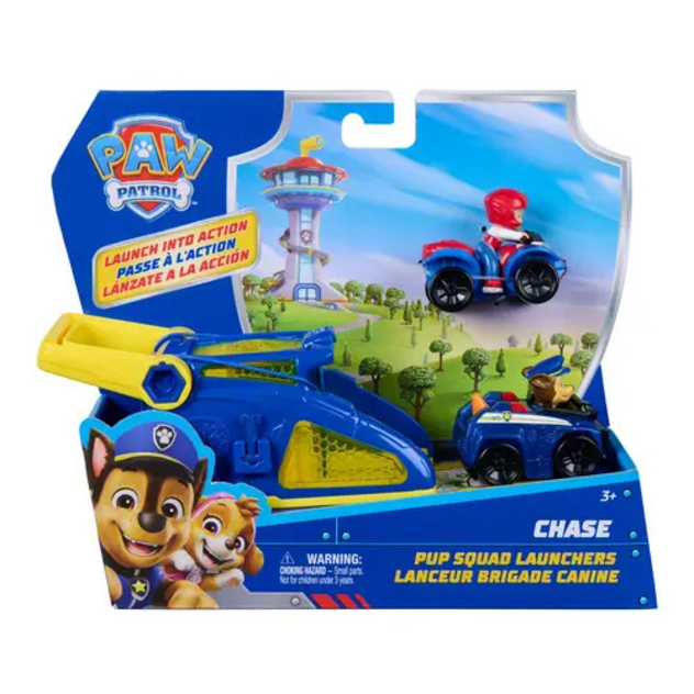 Paw Patrol-Fahrzeug "Pup Squad Launcher - Chase & Ryder"