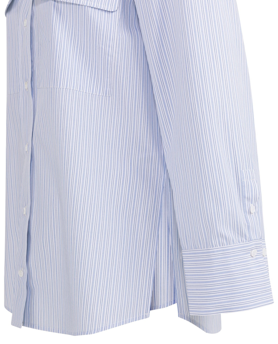 Gestreifte Boyfriend-Bluse