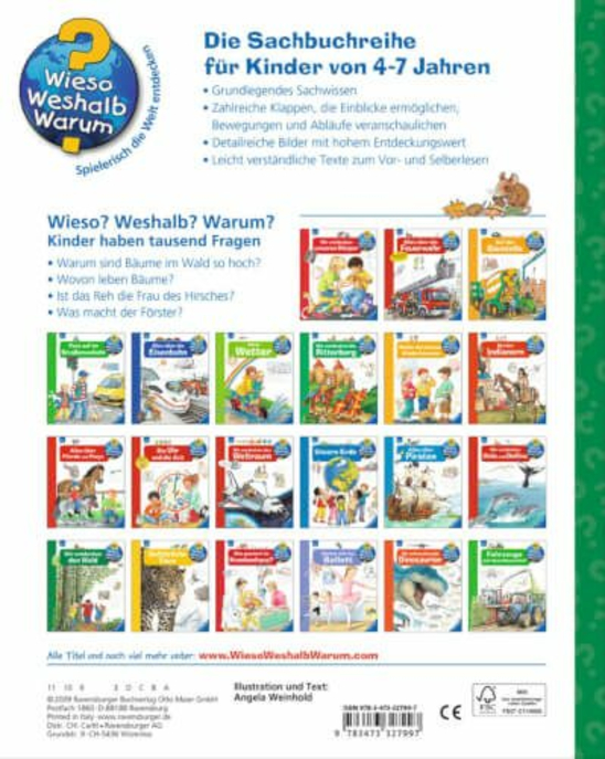 Kinder-Sachbuch "Wieso? Weshalb? Warum? - Wir entdecken den Wald"