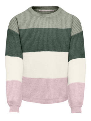 KOGSANDY L/S STRIPE PULLOVER KNT NO