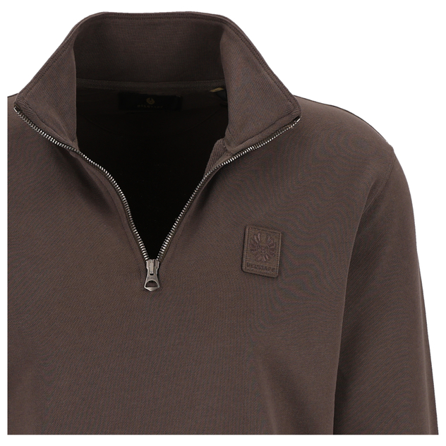 Sweatshirt mit Reißverschlusskragen