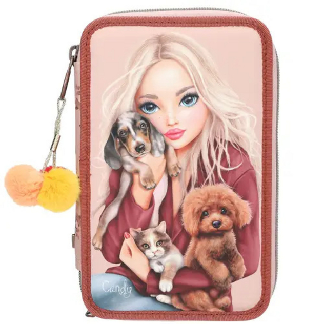 TOPModel-Federtasche "Fur Ever Friends"