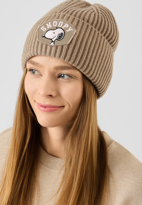 Mütze "Snoopy Badge"