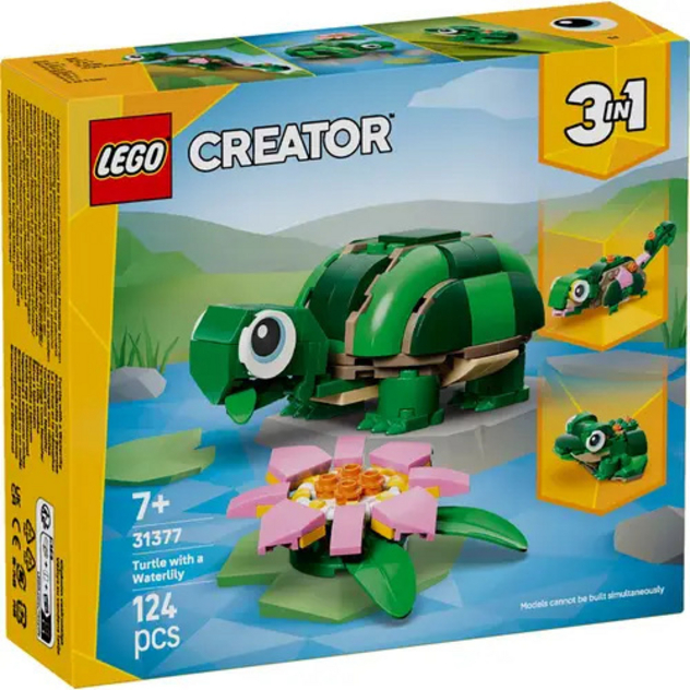 31377 Schildkröte mit Seerose V29