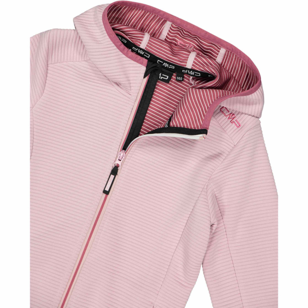 Fleecejacke mit Kapuze