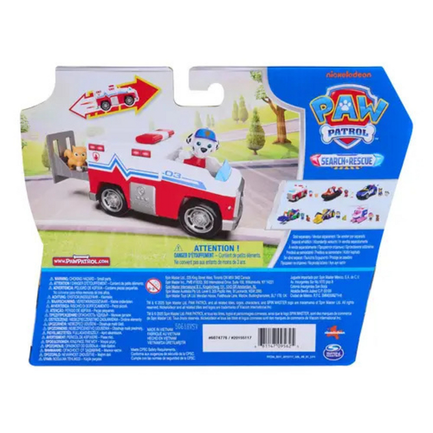 Paw Patrol-Fahrzeug "Search & Rescue - Vehicle Marshall"