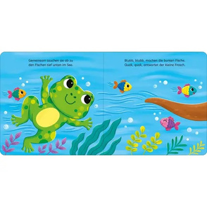 Wackelaugen-Buch "Kuckuck, kleiner Frosch!"