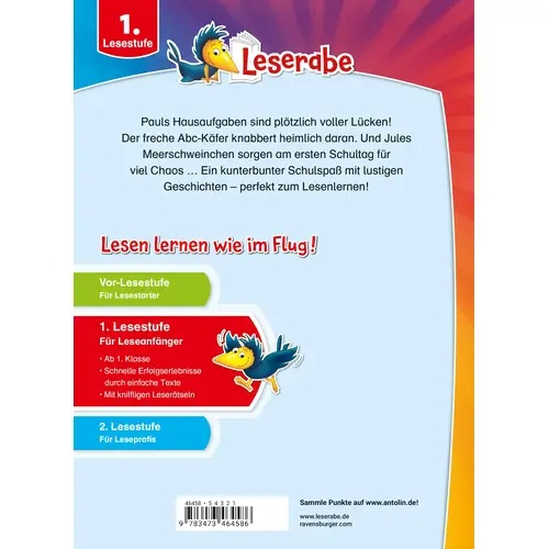 Schulabenteuer zum Lesenlernen