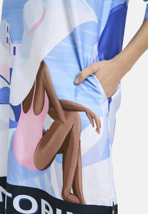 DRESS W COLLAR
