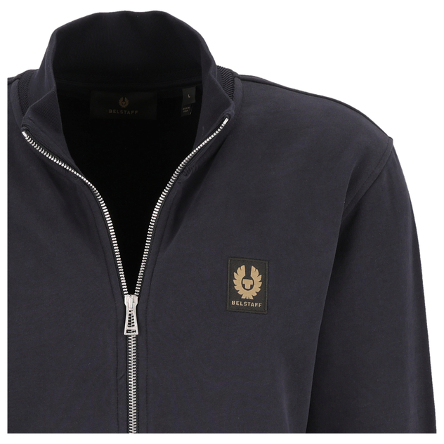 Sweatshirt mit durchgehendem Reißverschluss