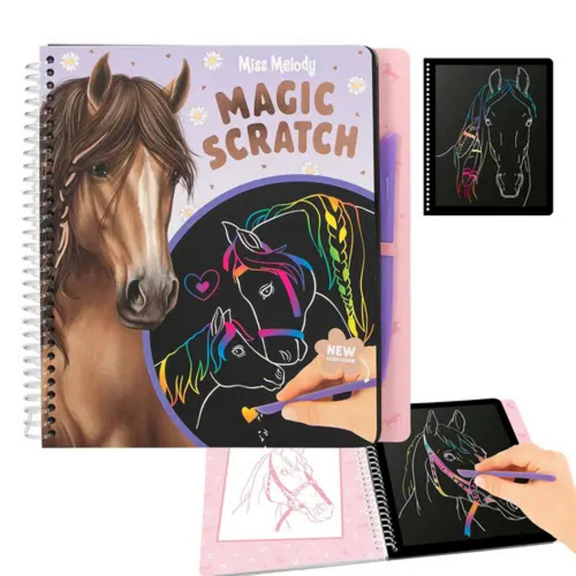 Miss Melody - Magic Scratch Book