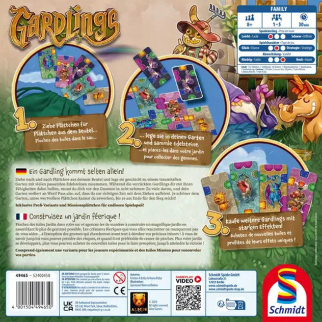 Familienspiel "Gardlings"