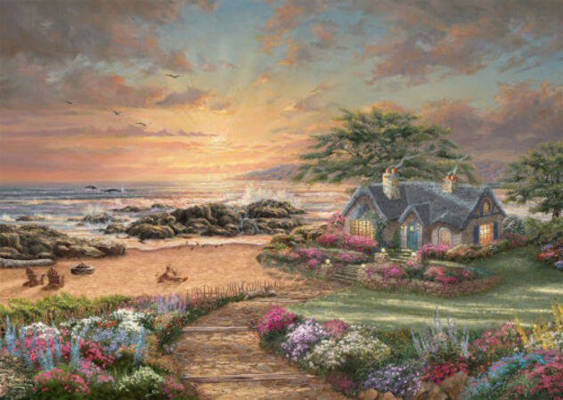 Puzzle "Thomas Kinkade: Seaside Cottage", 1000 Teile