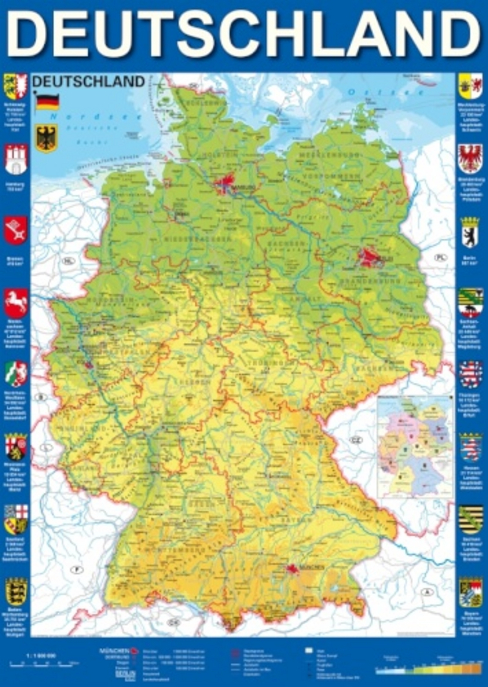 PU1000 Deutschlandkarte