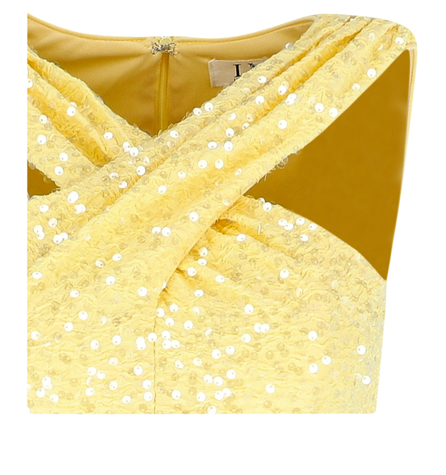 Pailletten-Waffelkleid "Diora"