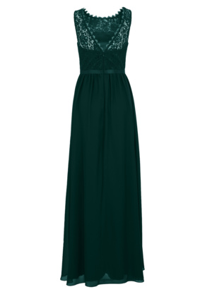 Kleid gefüttert, lang