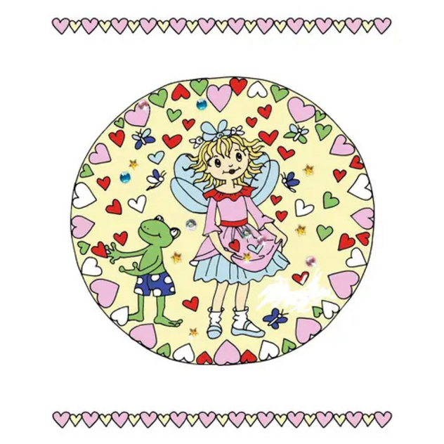 Prinzessin Lillifee - Malblock mit Glitzersteinchen "Mandalas"