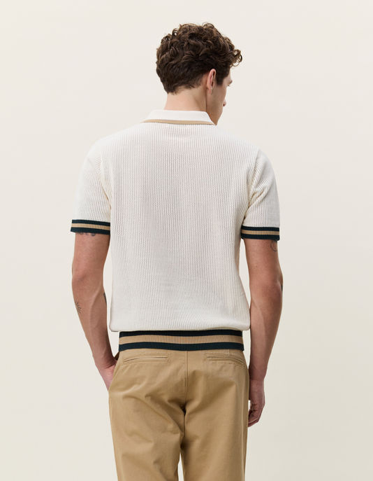 Poloshirt "Lace Knitted"