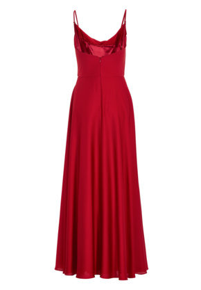 Abendkleid aus nachhaltigem Satin m
