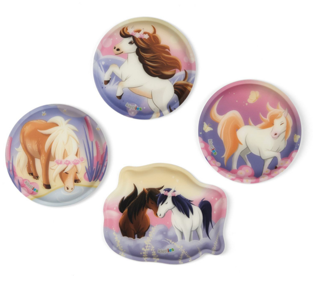 Schulranzen Set Cubo "PonyBäradies"